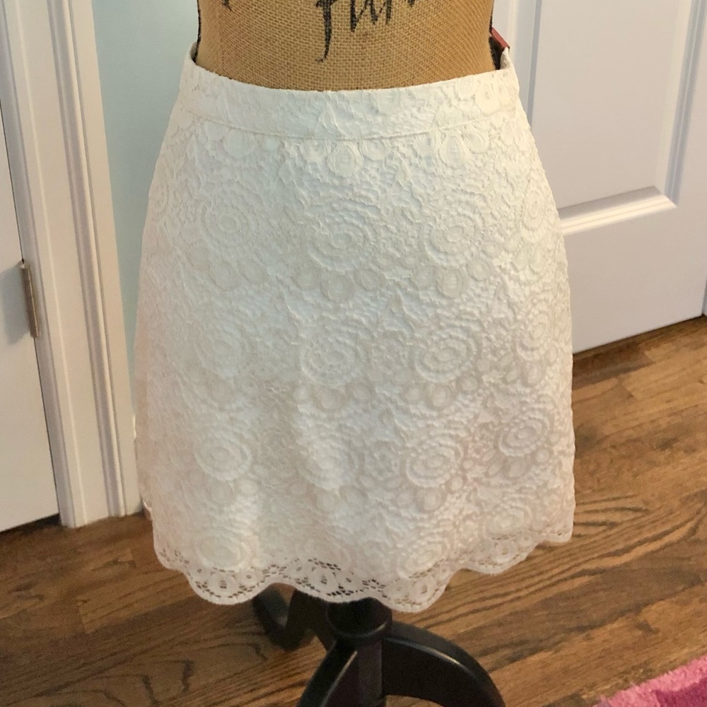 Hollister Lace Mini Skirt